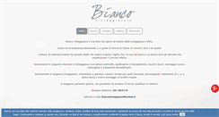 Desktop Screenshot of biancotinteggiature.com
